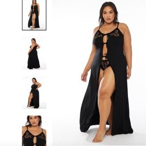 Lace Maxi Slip lingerie, Size 2X